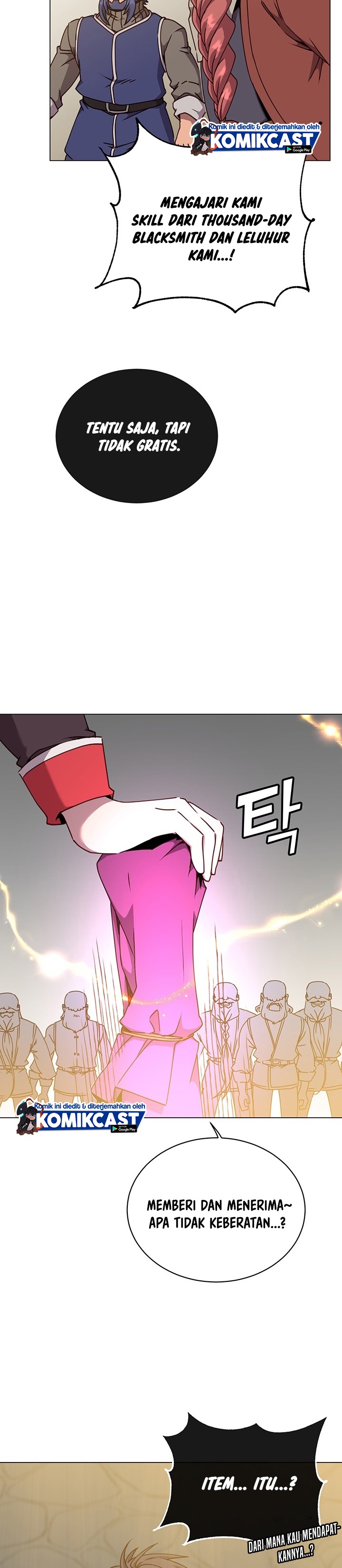 The MAX leveled hero will return! Chapter 50 Bahasa Indonesia